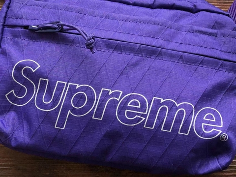 Supreme purple sales waist bag