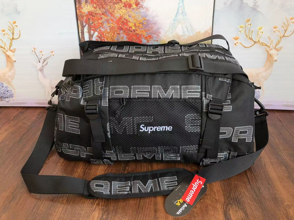 Supreme Big Duffle Bag (SS20) Black - SS20 - US
