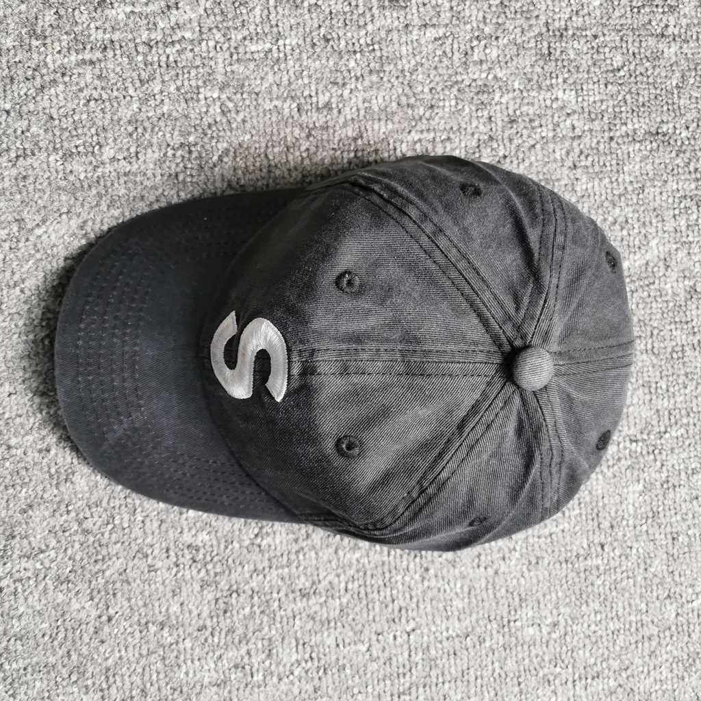 Supreme Pigment Print S Logo 6-Panel Cap