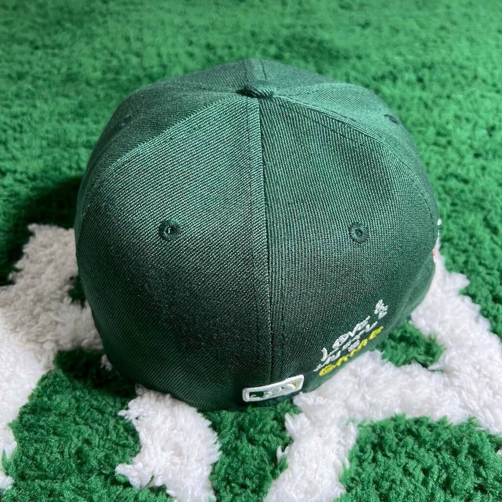 Oakland Athletics New Era Logo - 59FIFTY Fitted Hat - Island Green