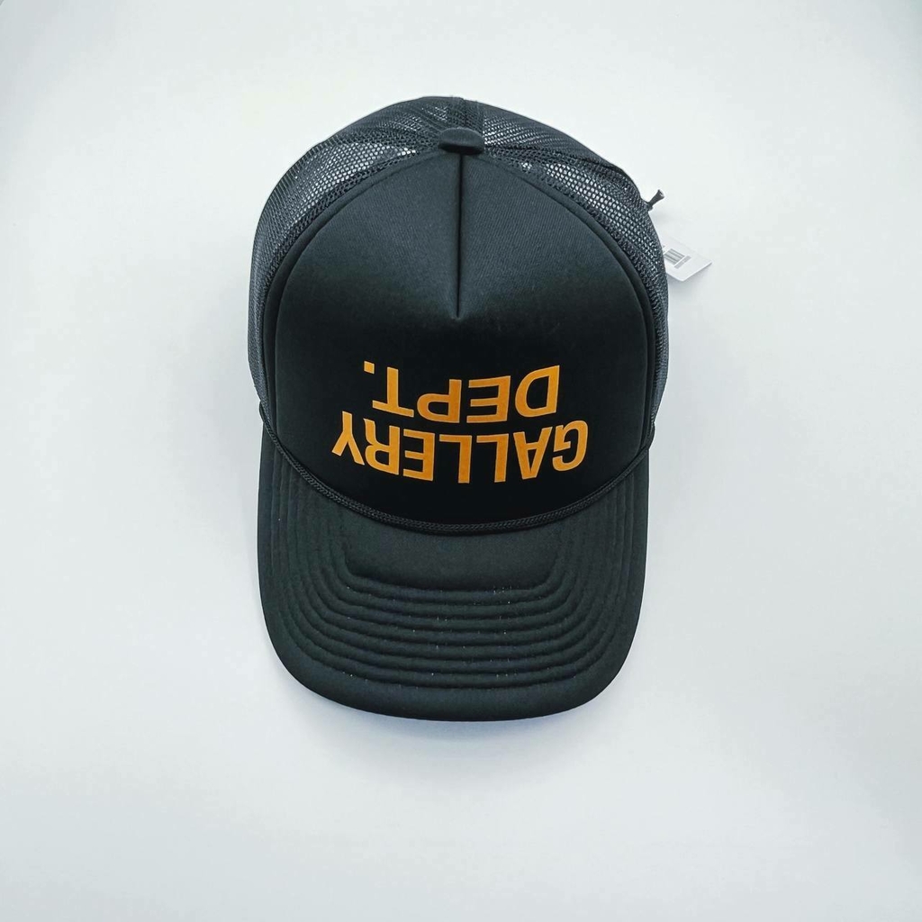 Elevating Style with the Cap Gallery Dept. Trucker Hat Black