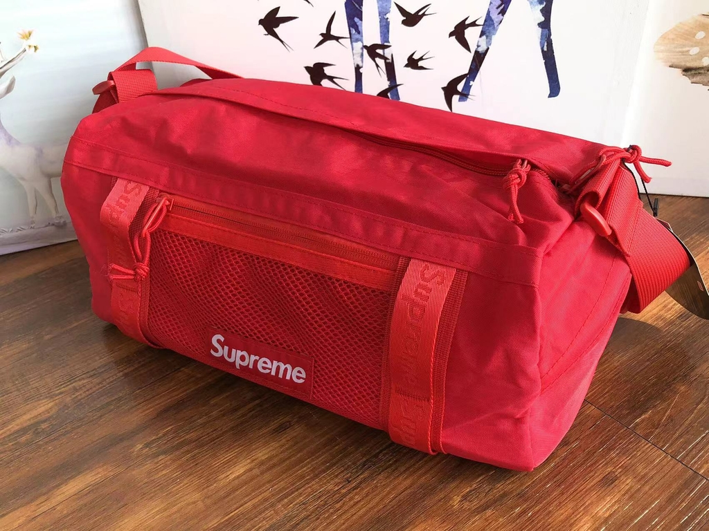 Supreme Mini Duffle Bag 'Dark Red