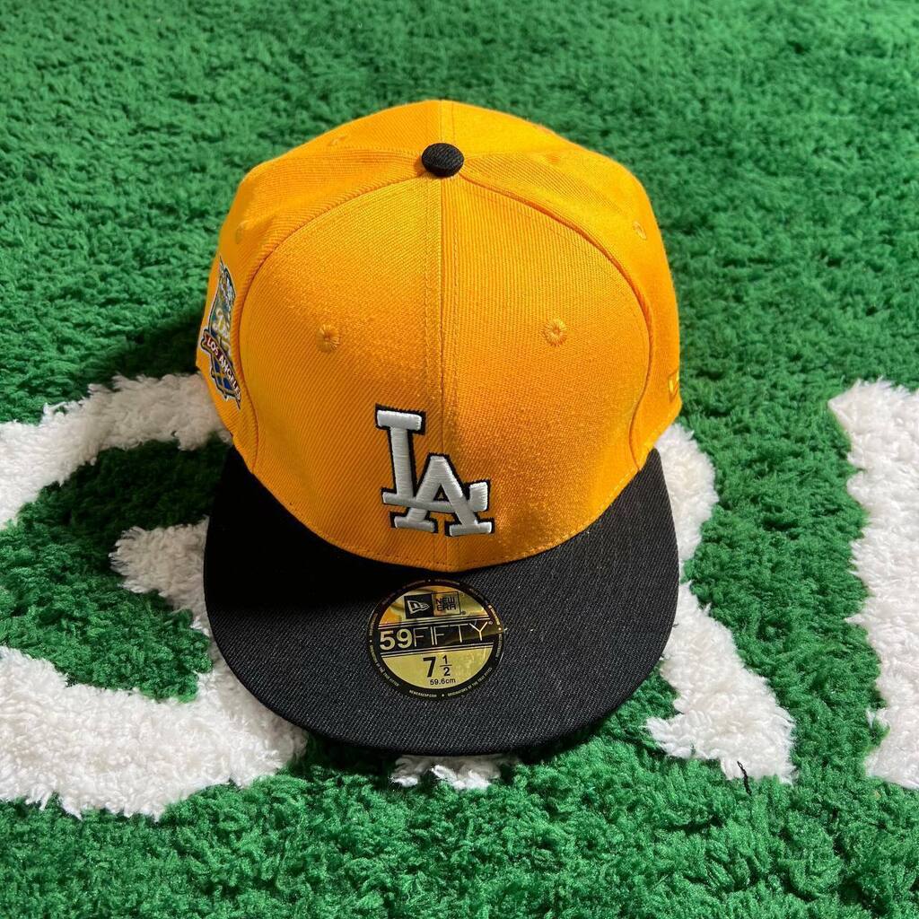 New Era 59FIFTY: LA Dodgers 40th Anniversary - Vibrant Yellow