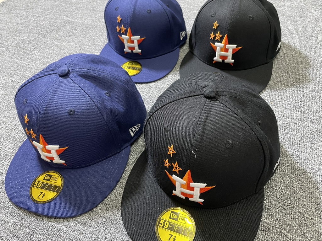 Astros wear Travis Scott-themed hats