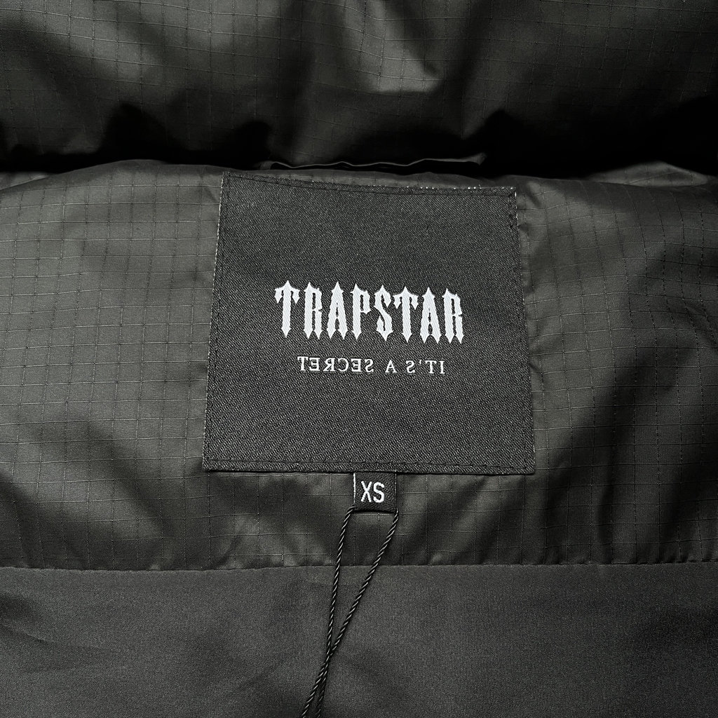 Trapstar Monogram Windbreaker Jacket Black