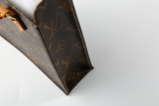 Vintage Louis Vuitton monogram envelope style document portfolio