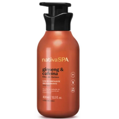 Nativa Spa Loção Drenante Desodorante Hidratante Corporal Ginseng & Cafeína