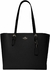 Imagen de Bolsa COACH Mollie Tote 25 Negro Herraje Dorado 1671