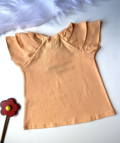 Blusa feminina salmão Fadinha - Sid Bee