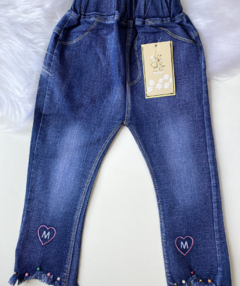 Calça jeans feminina Coração