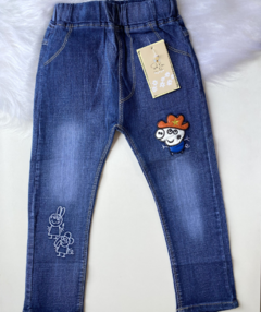 Calça jeans unissex Peppa Pig