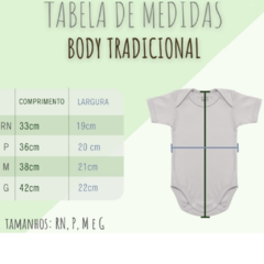 Body Tradicional manga curta Branco Linha Premium - comprar online