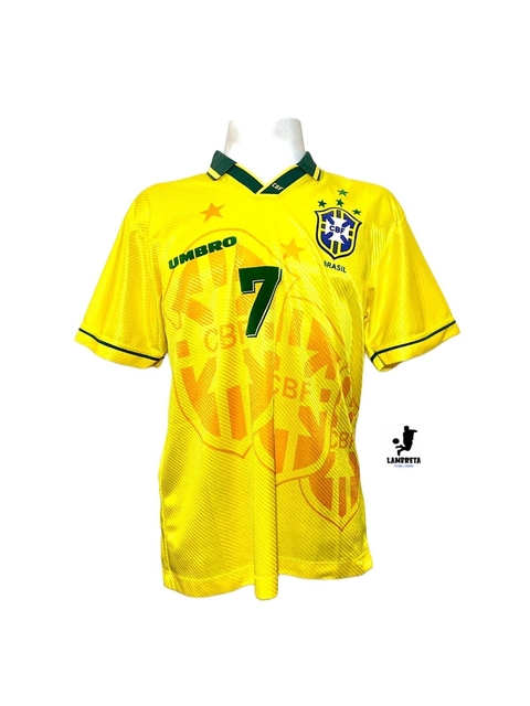 Camisa Brasil 1994 7 Bebeto Original da Época