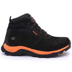 BOTA SEGURANÇA ADVENTURE EPI CA 100% COURO X-TERRA PRETO - JH SHOES