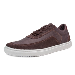 Kit 2 Pares de Tênis Masculino Casual Despojado em Couro Confortável R162 - JH SHOES