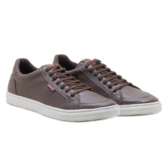 Sapatenis Casual Masculino Couro Legitimo Confortável REP101 - JH SHOES