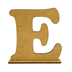 Letra "E" Crua