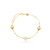 Pulseira Folheado a Ouro Elegance TAPBF678