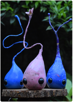 Elemental Seeds | OOAK Poseable Art Doll - online store