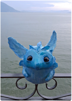 Blob - Water Cuti Collection - OOAK Sea Art Doll Elemental