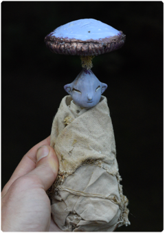 art doll sculpture baby fairy magic nature fantasy terratundra art gustavo floering