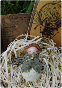 Mushroom Baby Fairy Art Doll 08 - buy online