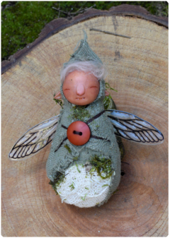 Baby Fairy Art Doll | Elemental Sculpture - nº 16 - buy online