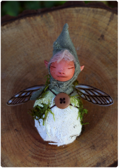 Image of Baby Fairy Art Doll | Elemental Sculpture - nº 27