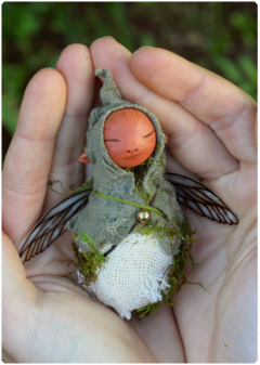 Baby Fairy Art Doll | Elemental Sculpture - nº 28