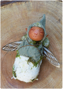 Baby Fairy Art Doll | Elemental Sculpture - nº 18 on internet