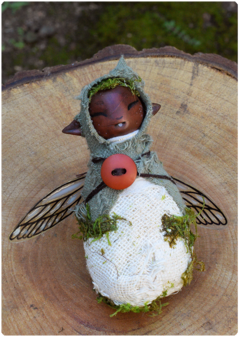 Baby Fairy Art Doll | Elemental Sculpture - nº 22 - buy online