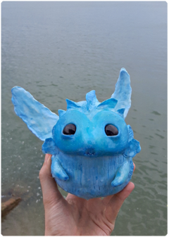 Blob - Water Cuti Collection - OOAK Sea Art Doll Elemental - buy online