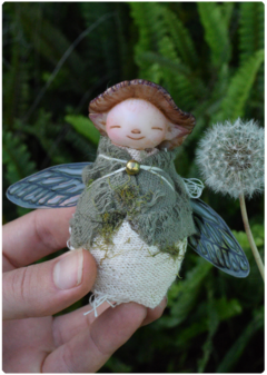 Mushroom Baby Fairy Art Doll 08 on internet