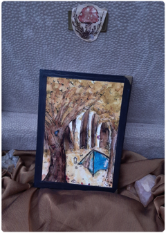 Image of Grimoire 08 - Camping | Sketchbook Magic Diary