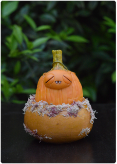 Lil Pumpkin Buds 02 | miniature Art Doll Halloween edition - buy online