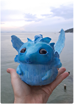 Blob - Water Cuti Collection - OOAK Sea Art Doll Elemental on internet