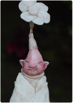 Baby Flower Fairy | Elemental OOAK Art Doll Sculpture on internet