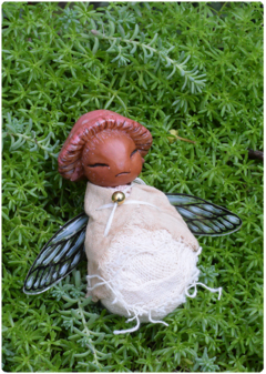 Mushroom Baby Fairy Art Doll 07 on internet