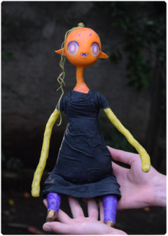 art doll sculpture forest witch halloween magic nature fantasy terratundra art gustavo floering