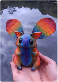 art doll sculpture rainbow magic nature fantasy terratundra art gustavo floering