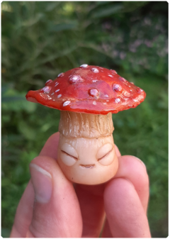 Amuleto Ser Cogumelo 21 - Amanita | Pingente Criatura Mágica - loja online