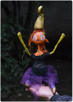 art doll escultura boneco articulado bruxa floresta halloween fantasia magia natureza terratundra arte gustavo floering