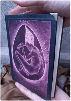 Magic Grimoire diary Handmade Notebook Art Sketchbook Terratundra Gustavo Floering