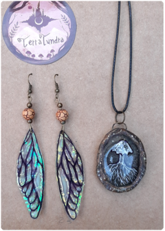 Image of Magic Kit 23 | 1 charm + fairy wings earrings