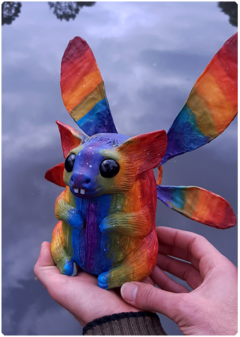 art doll sculpture rainbow magic nature fantasy terratundra art gustavo floering