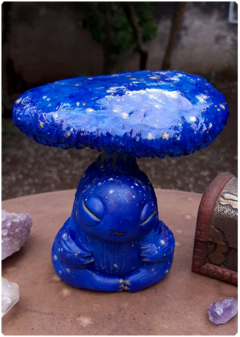 art doll sculpture mushroom magic nature fantasy terratundra art gustavo floering