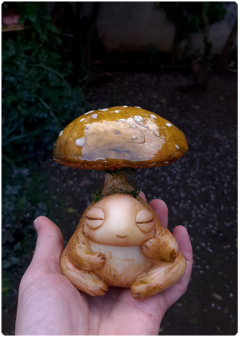 art doll sculpture mushroom magic nature fantasy terratundra art gustavo floering