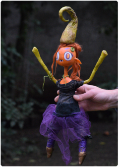 art doll sculpture forest witch halloween magic nature fantasy terratundra art gustavo floering