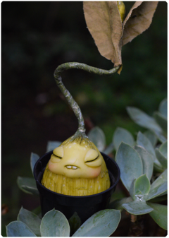 Botanical Sprout 01 | OOAK Art Doll Poseable Plant on internet