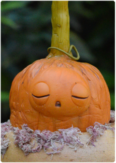 Lil Pumpkin Buds 01 | miniature Art Doll Halloween edition - buy online